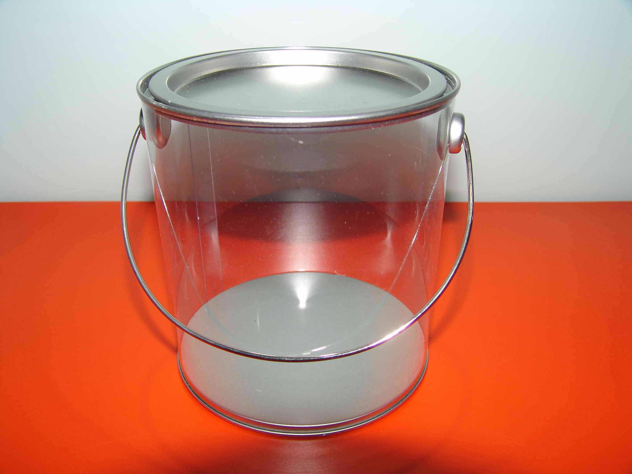clear paint can,gift bucket,petg paint can,pvc bucket,pvc buckets,clear